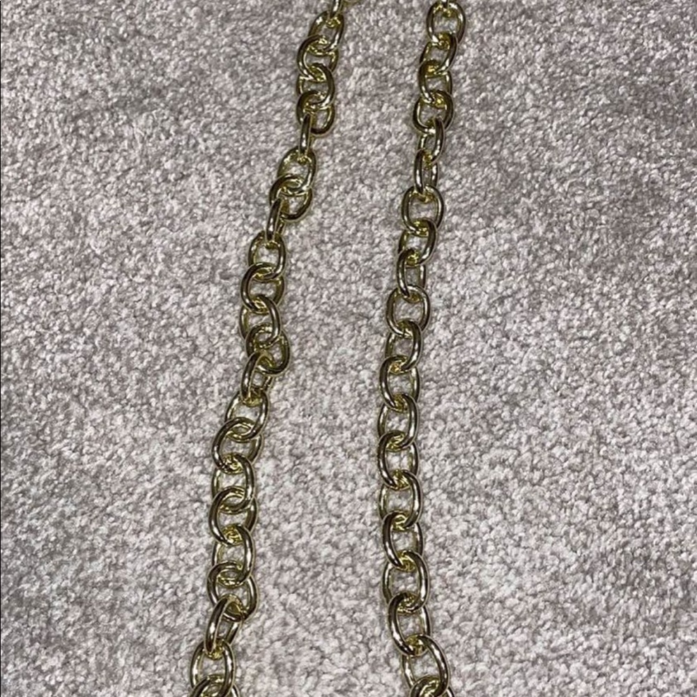 Gold Crossbody Chain Strap